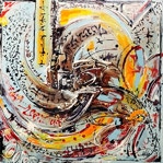 New language - abstract art