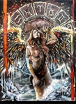 Lilith - quadro acrilico - zodiaco